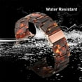 thumbnail image 5 of YuiYuKa Resin Lightweight Replacement Band for Apple Watch Band 40mm 44mm 38mm 42mm 41mm 45mm Series SE 7 6 5 4 3 2 1 iWatch band Wristband Bracelet Strap for Women Men, 5 of 11