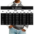 thumbnail image 3 of GrmtClth Sweatshirt Waffle Henley Color Block Long Sleeve Pullover Tops Mens Light Daily Streetwear Outfit Light Green XL, 3 of 5