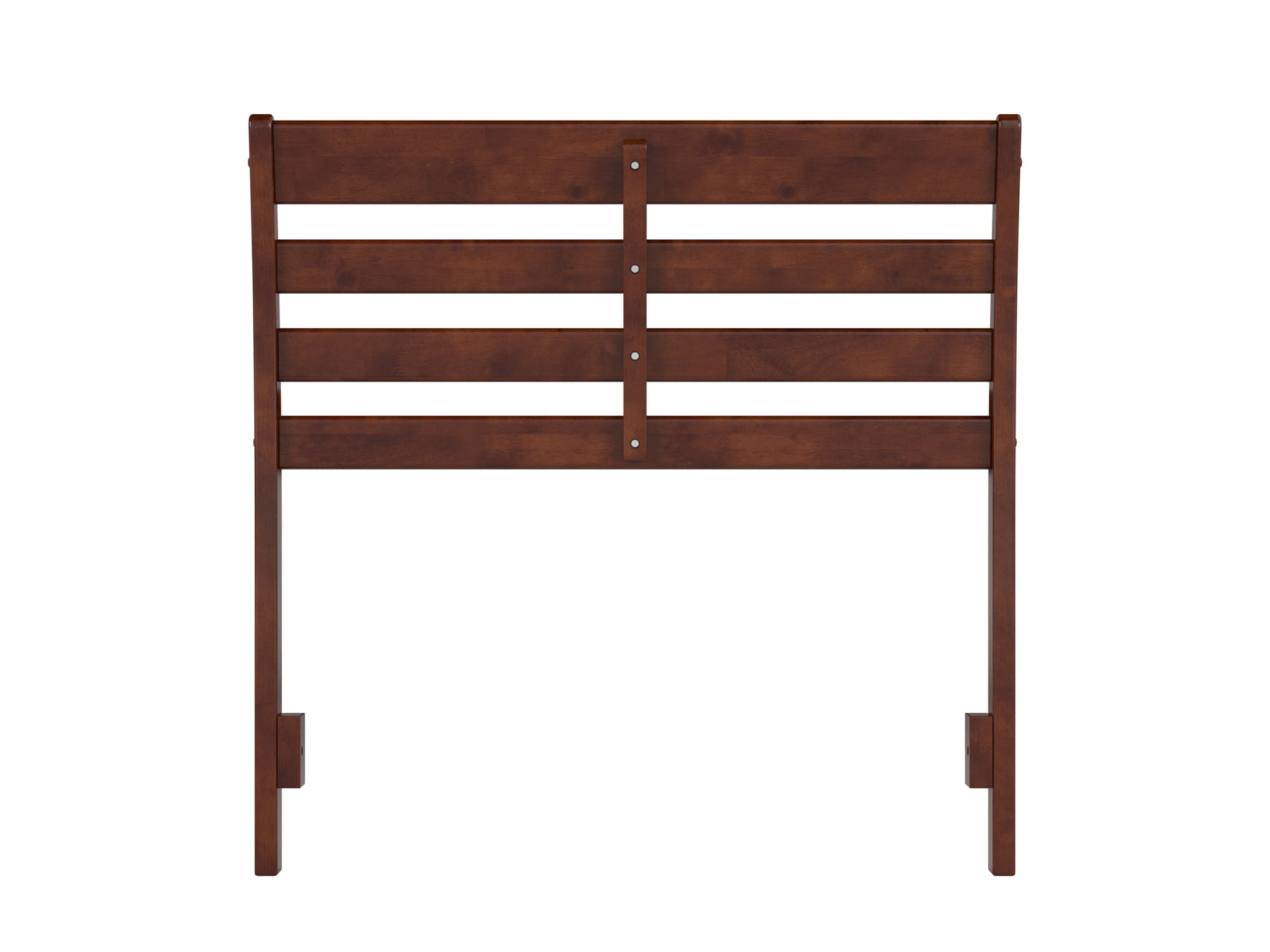 AFI Savannah Twin Solid Wood Headboard with Attachable Charger, Walnut