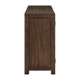 thumbnail image 4 of Steve Silver Auburn Engineered Wood Buffet/Server in Dark Brown, 4 of 7