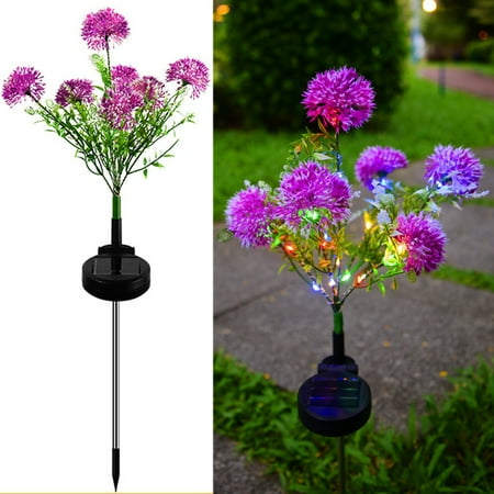 

TWCTUWEN Solar Lamp Taraxacum Lamp Outdoor Courtyard Atmosphere Lamp Villa Garden Decoration Lamp Wall Lamps with Plug in Cord Old Fashioned