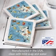 thumbnail image 6 of Thirstystone Maryland Home State Tumbled Tile Coaster 4-Pack, 6 of 8