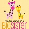 thumbnail image 3 of CafePress - Giraffe Going To Be A Big Sister T Shirt - Cute Toddler T-Shirt, 100% Cotton, 3 of 4
