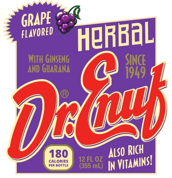 Dr. Enuf Herbal Grape 12oz