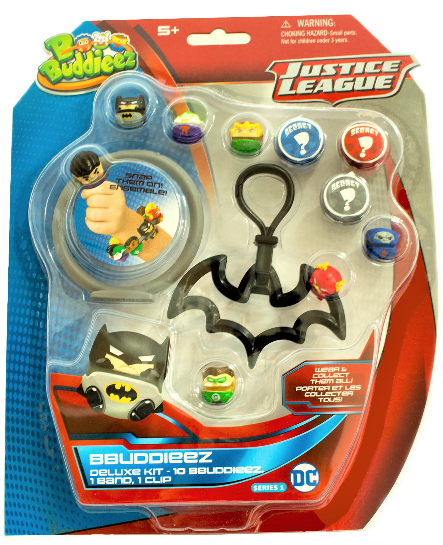 Justice League Bbuddieez Deluxe W/10- Assorted