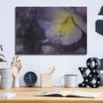 thumbnail image 6 of Luxe Metal Art 'Purple Pansy' by Lori Deiter, Metal Wall Art, 16"x12", 6 of 9