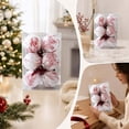 thumbnail image 5 of Dpityserensio 8CM Toile Print Fabric Wrapped Christmas Ornaments Balls 6 Pcs Vintage Chinoiserie Xmas Tree Hanging Decorations With Velvet Ribbon, 5 of 9