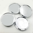 thumbnail image 1 of Acaige 4 Pcs/ensemble Enjoliveurs de Moyeu Central de Roue de Voiture Universels Chrome Argent Sans Logo Utile, 1 of 5