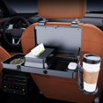 thumbnail image 3 of Car Back Seat Tray Table, Foldable & Stable Backseat Food and Work Desk for Rear Passengers, 3 of 8