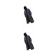 thumbnail image 1 of Minnieouse Chubasquero reutilizable para mujer Poncho para hombre de secado rápido para adultos senderismo ropa impermeable M 2piezas, 1 of 1