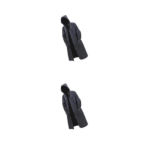 Minnieouse Chubasquero reutilizable para mujer Poncho para hombre de secado rápido para adultos senderismo ropa impermeable M 2piezas