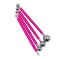 thumbnail image 1 of 4 Uds. De herramientas de acero inoxidable, juego de azúcar esférico, bolígrafo de costura de arcilla de doble cabeza, accesorio para cocinar Herramientas y accesorios para hornear Rojo rosado Bewildely HA074814-04, 1 of 6