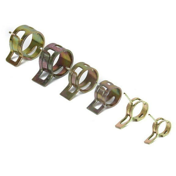 10PCS 9mm Spring Steel Fuel/Hose/Water/Air Pipe Clamps 1mm Thick 10x8mm Fasteners