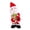 Santa Claus, variant on Christmas Santa Stuffed Animal, 15.35in Singing Dancing Santa Plush, Battery-Powered Electric Christmas Decorations for Holiday Party and Home Display (Green)