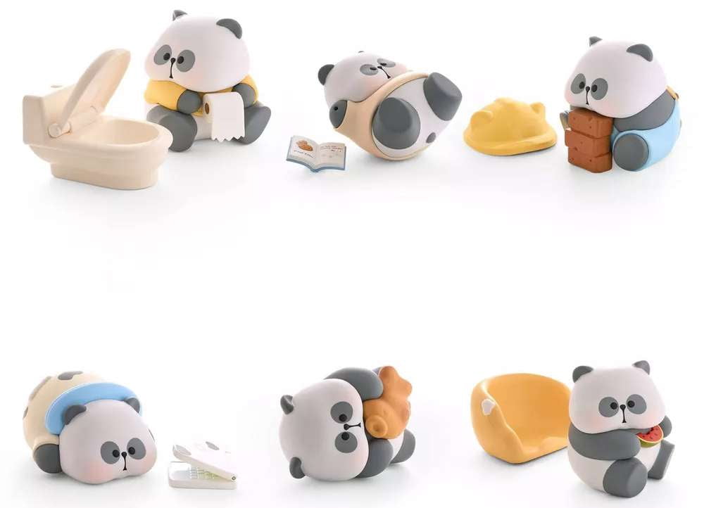 Mr. Pa Working Week Series Figurine Blind Box Mystery Toys Collectible