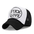 thumbnail image 1 of Sombreros de sol de verano para hombres y mujeres, gorras de béisbol de malla, hip hop, Punk, Rock, gorra para camión, venta al por mayor Fivean unisex, 1 of 2