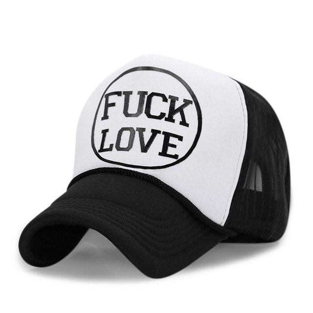 Sombreros de sol de verano para hombres y mujeres, gorras de béisbol de malla, hip hop, Punk, Rock, gorra para camión, venta al por mayor Fivean unisex