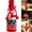 Red, variant on Cute Christmas Sweater Wine Bottle Cover, Handmade Wine Bottle Sweater For Christmas Decorations Cute Christmas Sweater Party Decorations Bell