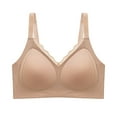 thumbnail image 2 of Fatuov Bras for Women No Underwire Adjustable Straps Fashion Lace Bras for Office Wear Full Coverage Push Up Underwear 34A, 2 of 3