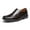DARK/BROWN, variant on Men's Formal Leather Lined Square Toe Dress Loafers Shoes