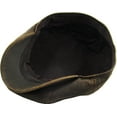 thumbnail image 6 of PU Leather Ivy Hat Golf Driving Ascot Winter Flat Cabbie Newsboy Applejack, 6 of 6