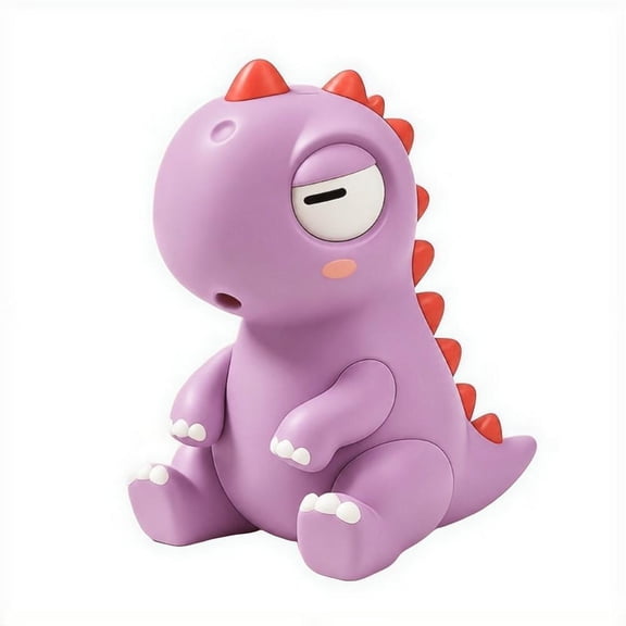 Clip-On Mini Food Cooling Fan Cute Elephant/Dinosaur Animal USB-C Rechargeable Hands-Free Bowl Fan, 3 Speeds, Low Noise, Portable Cooler for Soup, Noodles, Coffee, Office, Dorm, Travel