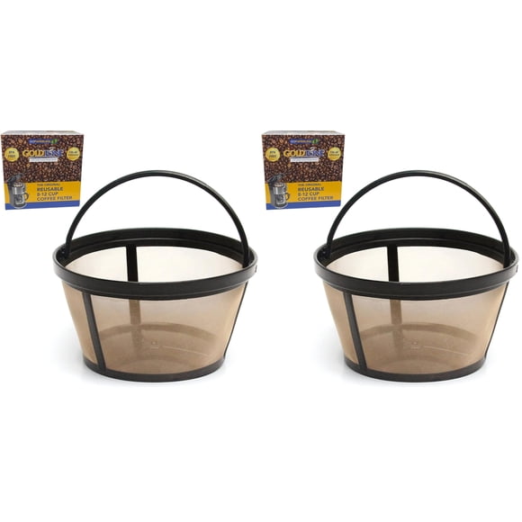 Filtro de café GoldTone reutilizable para 8 a 12 tazas para Mr. Coffee