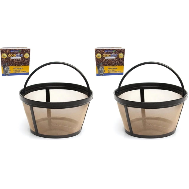 Filtro de café GoldTone reutilizable para 8 a 12 tazas para Mr. Coffee