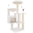 thumbnail image 1 of Árbol para Gatos TWDEPART de 108 cm para Gatos de Interior con Condo Acogedor, 1 of 8
