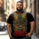 thumbnail image 2 of playera grande y alto para hombre big and tall men t shirt camisas playeras manga corta 5XLT 3DTS10086, 2 of 7