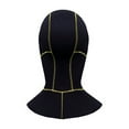 thumbnail image 1 of Sigue buceando DH-321 Gorro de buceo de nailon Capucha flexible a prueba de frío Hombres Mujeres Head Cover Surf a prueba de fugas Sombrero subacuático Deportes acuáticos Amarillo Línea S Sweethay OD002585-06B, 1 of 7