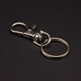 thumbnail image 2 of Silver tone Lobster Trigger Swivel Clasps For Keyring key r Hook D4S5, 2 of 8