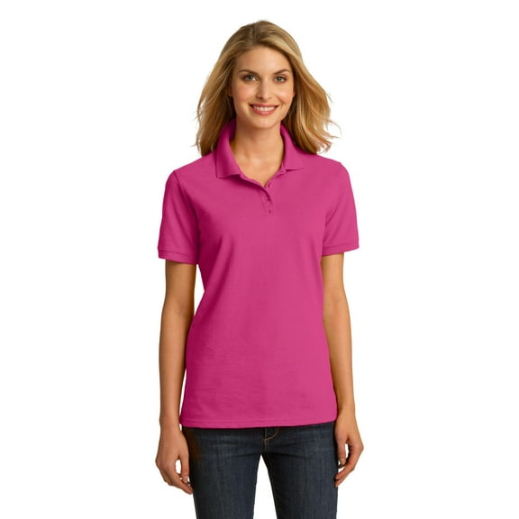 Port & Company Women's Soft Perfect Pique Polo Shirt