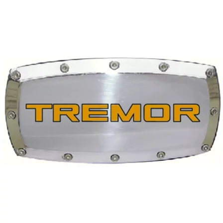 Ford Tremor Orange Emblem Billet Aluminum Tow Hitch Cover Plug Official Licensed