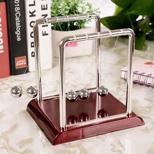 Cradle Pendulum, Perpetual Motion Desk Toy, Swinging Kinetic