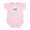 Petal Pink, variant on CafePress - Little Peanut Infant Bodysuit - Baby Light Bodysuit, Size Newborn - 24 Months