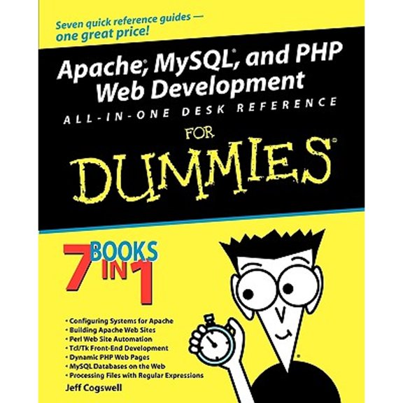 Pre-Owned Apache, MySQL, and PHP Web Development All-In-One Desk Reference for Dummies (Paperback) 0764549693 9780764549694
