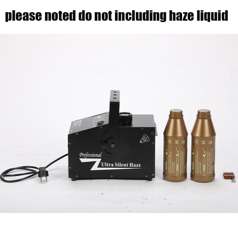 300W Mist Haze Machine Double Smoke Outlets DMX Small Stage Effect Smoke Machine Perfect For Wedding DJ Concerts