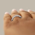 thumbnail image 5 of 2.50 CTW Round Brilliant Cut Eternity Wedding Ring 925 Silver, 5 of 5