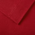 thumbnail image 7 of Comfort Classics Micro Fleece 3-Piece Red Sheet Set, Twin XL, 7 of 7