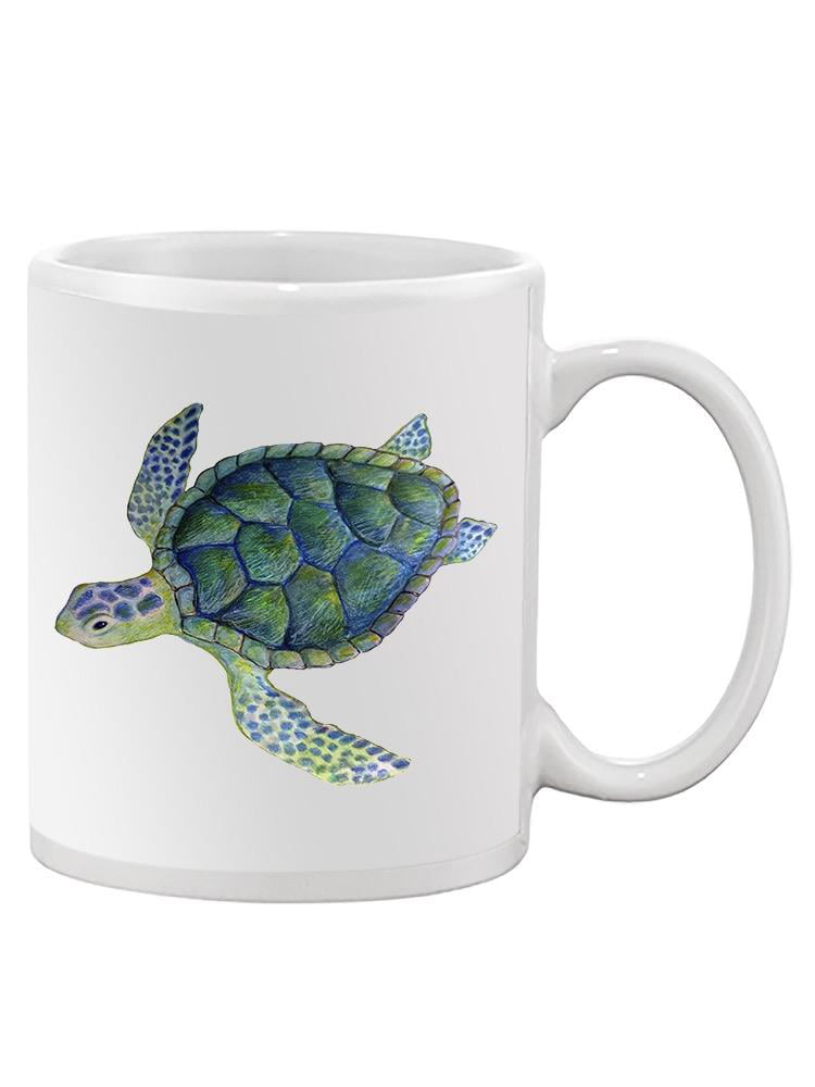 Crazy Tortoise Lady 17oz Large Latte Mug Cup Funny