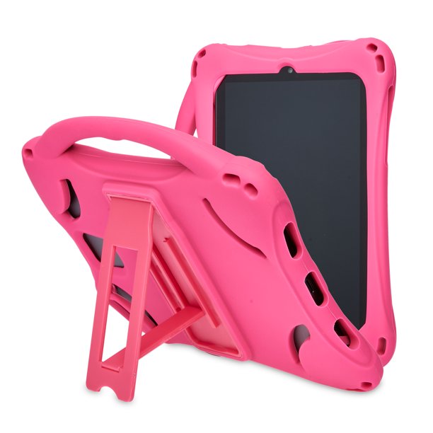 onn. HeavyDuty Tablet Bumper Case for Most 7"8" Tablets, Pink