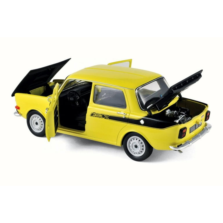 1976 Simca 1000 Rally 2, Maya Yellow - Norev 185708 - 1/18