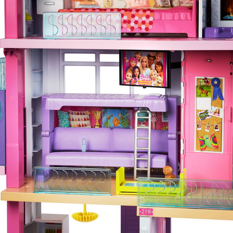 Barbie Dreamhouse 46.5 inch Dollhouse with Elevator, Pool, Slide