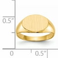 thumbnail image 5 of Bague Chevalière en Or Jaune 14 Carats, 5 of 5