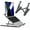 Black, variant on AUBEAMTO Laptop Stand, Laptop Holder Riser Computer Stand, Adjustable Aluminum Foldable Portable Notebook Stand, Compatible with MacBook Air Pro, HP, Lenovo, Dell, More 10-15.6 Laptops and Tablets