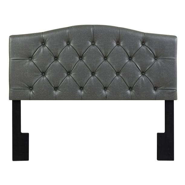 Faux Leather Upholstered Headboard, What Does Tufted Leather Mean