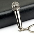 thumbnail image 3 of unbranded  Chain Microphone Keychain Accessory Decoration Man Miss, 3 of 8
