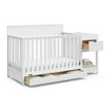 thumbnail image 4 of Graco Shiloh Convertible Baby Crib and Changer, White, 4 of 11
