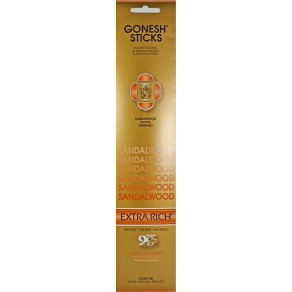 Gonesh Incense Sticks - Sandalwood